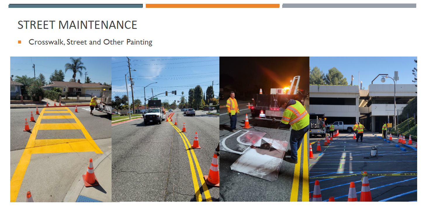 Crosswalk, Street, and Other Painting