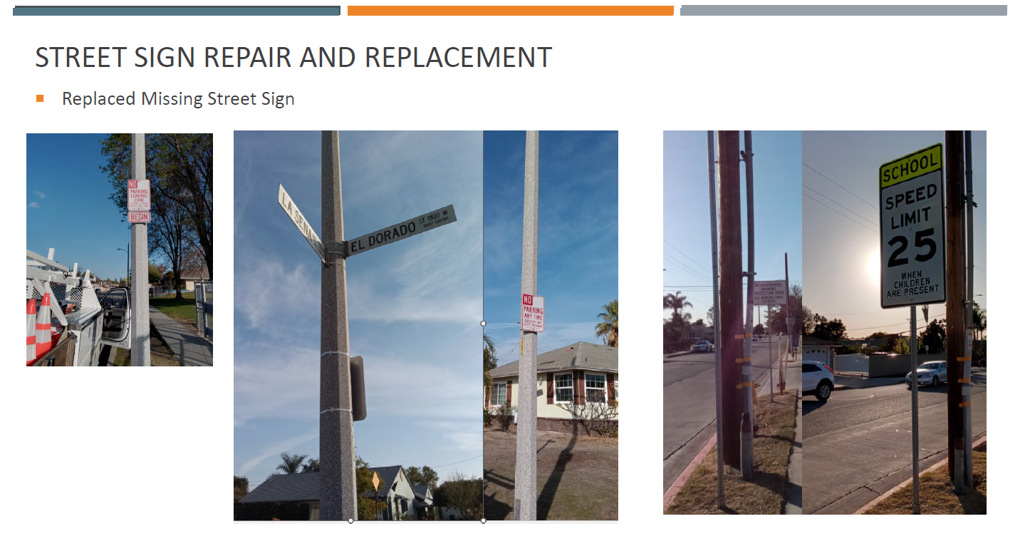 Street Sign Repair and Replacement